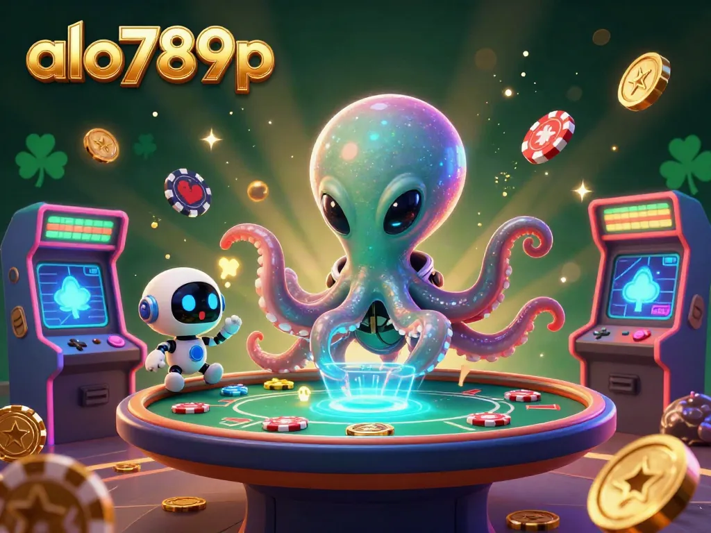 Bet on classic games with alien octopus at alo789p live casino experience.