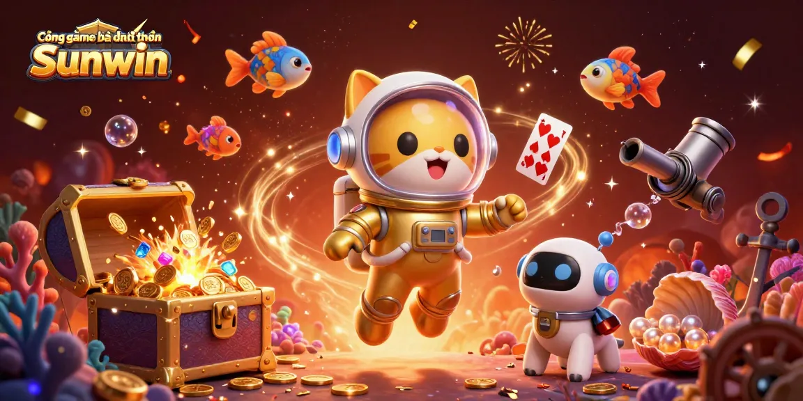 Experience thrilling gameplay at Cổng game bài đổi thưởng Sunwin with dynamic gaming elements and vibrant 3D visuals.